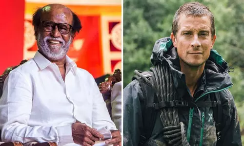 బేర్ గ్రిల్స్‌తో కలిసి అడవుల్లో తిరగనున్న రజనీకాంత్