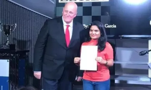 Tuni: ప్రత్యూషకు మహిళా గ్రాండ్ మాస్టర్ టైటిల్