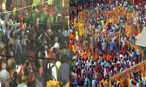 మేడారం జాతరలో ఆవిష్కృతమైన కీలక ఘట్టం మేడారం జాతరలో ఆవిష్కృతమైన కీలక ఘట్టం