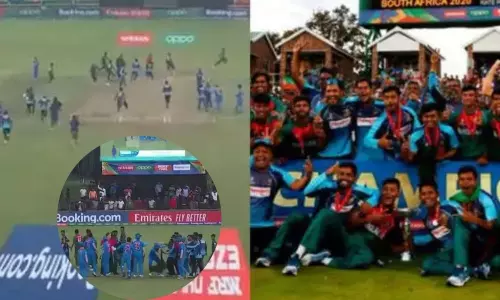 Under-19 ‌: గొడవపడిన బంగ్లా, భారత్ ఆటగాళ్లపై సస్పెన్షన్ పాయింట్లు