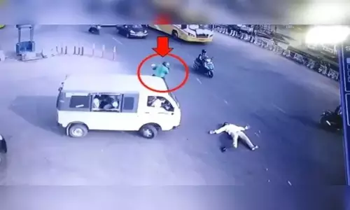 రాంగ్‌రూట్‌ డ్రైవింగ్ ప్రాణాల మీదకి.. సైబరాబాద్ ట్రాఫిక్ పోలీసుల వీడియో వైరల్