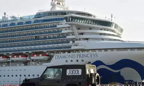 జపాన్ క్రూయిజ్ షిప్‌లో మరో 70 మందికి కరోనావైరస్ పాజిటివ్..