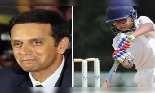 Rahul Dravid: రెండు నెలల వ్యవధిలో..  ద్రవిడ్ కొడుకు మరో రికార్డు
