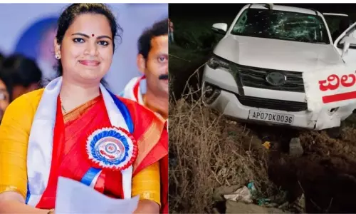 వైసీపీ ఎమ్మెల్యే రజనీ కారుపై దాడి