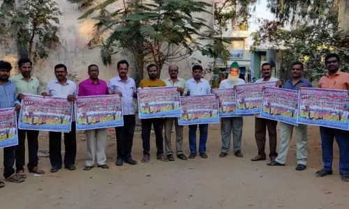 Penukonda: ధర్నా పోస్టర్ ను విడుదల చేసిన యుటిఎఫ్ నాయకులు