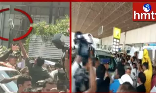 Chandrababu Naidu: విశా‌ఖలో ఉద్రికత్త.. చంద్రబాబు కాన్వాయ్ పై చెప్పులు