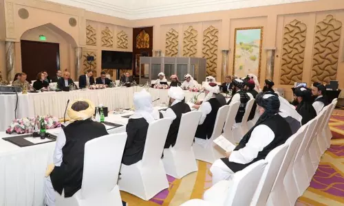 దోహాలో అమెరికా, ఆఫ్ఘన్ తాలిబాన్ల మధ్య శాంతి ఒప్పందం.. హాజరుకానున్న భారత్