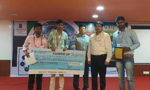 Nuzvid: జాతీయ వైజ్ఞానిక ప్రదర్శనలో ట్రిపుల్ ఐటీ విద్యార్థుల సత్తా