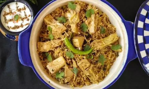 రుచికరమైన పనసకాయ బిర్యానీ తయారీ ఇలా