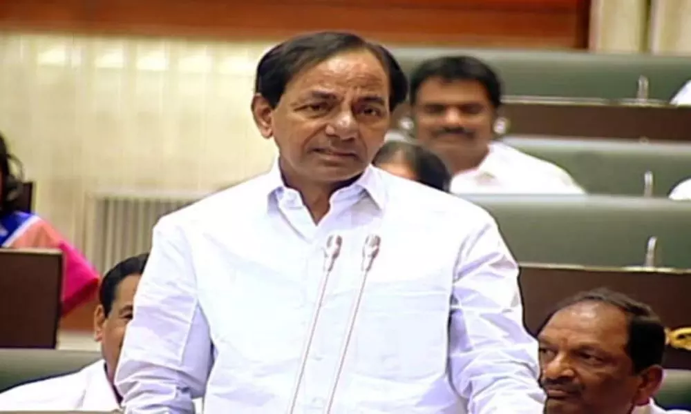 CM KCR speech about CAA in Telangana Assembly