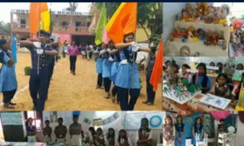 Anakapalle: అనకాపల్లి డీఏవీ పబ్లిక్ పాఠశాలలో సైన్స్, ఆర్ట్స్ ఎగ్జిబిషన్