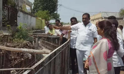 Karimnagar: స్మార్ట్ సిటీ పనులను పరిశీలించిన నగర మేయర్ సునీల్ రావు