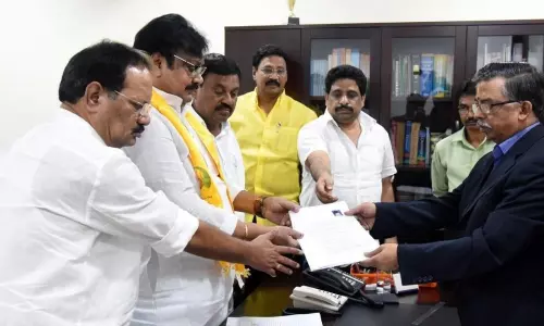 Amaravati: రాజ్యసభకు టీడీపీ అభ్యర్థిగా వర్ల రామయ్య నామినేషన్ దాఖలు