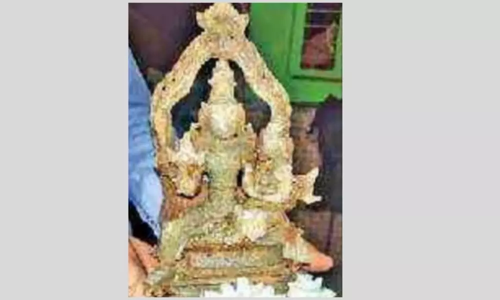 Lakkireddipalli: పురాతన పంచలోహ విగ్రహం లభ్యం Lakkireddipalli: పురాతన పంచలోహ విగ్రహం లభ్యం