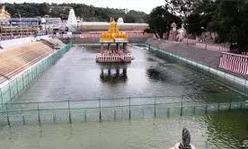 తిరుమల శ్రీవారి పుష్కరిణి స్నానం లేనట్టే : ప్రత్నామ్నాయ ఏర్పాట్లు చేసిన టీటీడీ