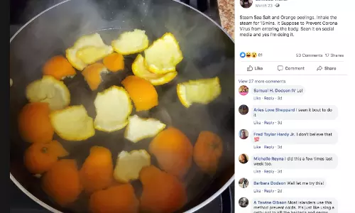 కరోనావైరస్ నివారణకు హోం రెమెడీ.. ఫేకా.. ఒరిజినలా?