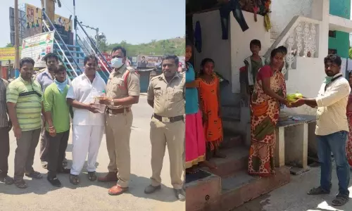 Cumbum: పాఠశాల విద్యార్థులకు రేషన్ సరుకులు పంపిణీ