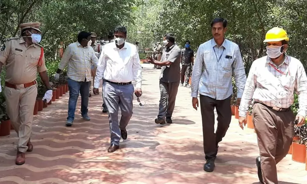 Nakkapalle: హెటిరో డ్రగ్స్ ని సందర్శించిన అడిషనల్ డీజీపీ