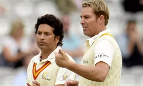 సచిన్ ఔటో కాదో చెప్పండి : వార్న్ సచిన్ ఔటో కాదో చెప్పండి : వార్న్