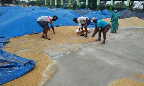 Athmakur: అకాల వర్షంతో రైతులకు నష్టం