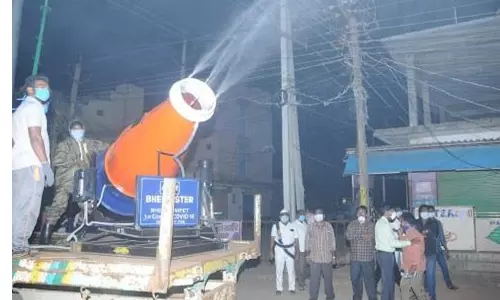 Nellore: అత్యాధునిక విధానంలో కరోనా నివారణా చర్యలు