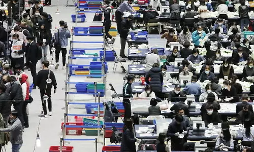 దక్షిణ కొరియా అధ్యక్ష ఎన్నికల్లో అధికార పార్టీ విజయం.. రికార్డు స్థాయిలో ఓటింగ్