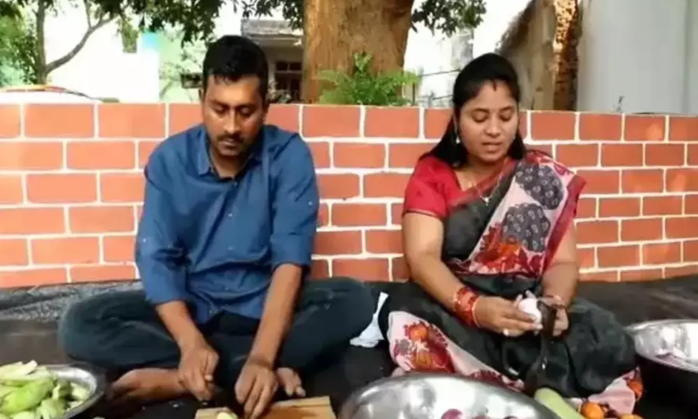 ఏపీ డిప్యూటీ సీఎం వంటా-వార్పు.. ఏపీ డిప్యూటీ సీఎం వంటా-వార్పు..