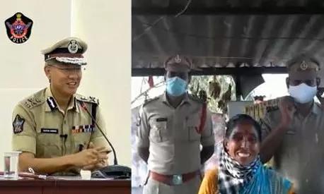 మీరు చూపిన ప్రేమకు సెల్యూట్ .. వైరల్ వీడియోపై స్పందించిన ఏపీ డీజీపీ మీరు చూపిన ప్రేమకు సెల్యూట్ .. వైరల్ వీడియోపై స్పందించిన ఏపీ డీజీపీ