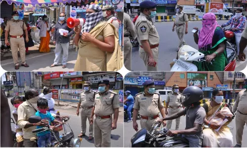 Eluru: రెడ్ జోన్ ఏరియాలలో పర్యటించిన డీఐజీ