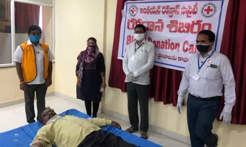 లైన్స్ క్లబ్ ఆధ్వర్యంలో రక్తదాన శిబిరం