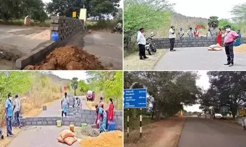 ఆంధ్ర తమిళనాడు సరిహద్దున గోడలు నిర్మాణం.. ఏపీ అధికారులు సీరియస్ ఆంధ్ర తమిళనాడు సరిహద్దున గోడలు నిర్మాణం.. ఏపీ అధికారులు సీరియస్