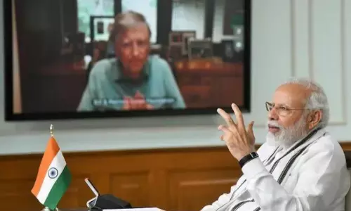 బిల్ గేట్స్ తో నరేంద్ర మోదీ చర్చలు!