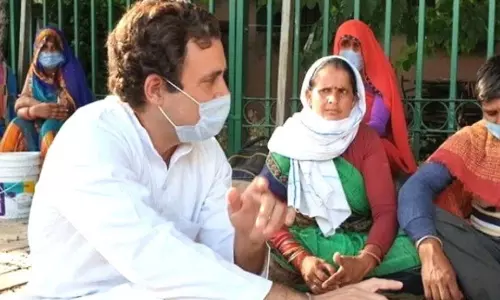 వలస కూలీలను కలిసిన రాహుల్ గాంధీ.. డాక్యుమెంటరీ విడుదల