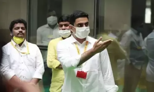 లాక్ డౌన్ ఎఫెక్ట్.. స్మార్ట్ గా లోకేష్!