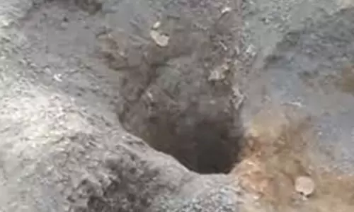 బోరు బావిలో పడిపోయిన మూడేళ్ల చిన్నారి!