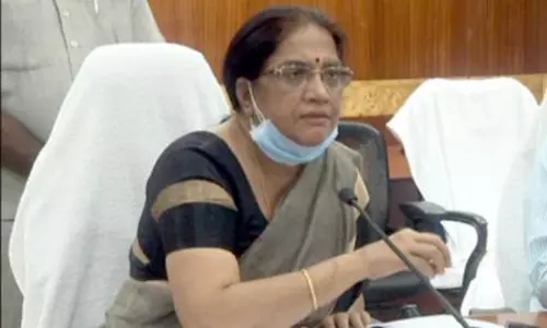 ప్రభుత్వ భవనాలకు రంగుల కేసులో కోర్టుకు ఏపీ సీఎస్