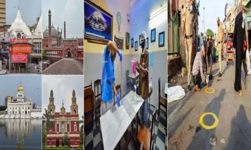 మోగనున్న గుడి గంటలు.. మసీదులు, చర్చిల్లో ప్రారంభంకానున్న ప్రార్ధనలు మోగనున్న గుడి గంటలు.. మసీదులు, చర్చిల్లో ప్రారంభంకానున్న ప్రార్ధనలు