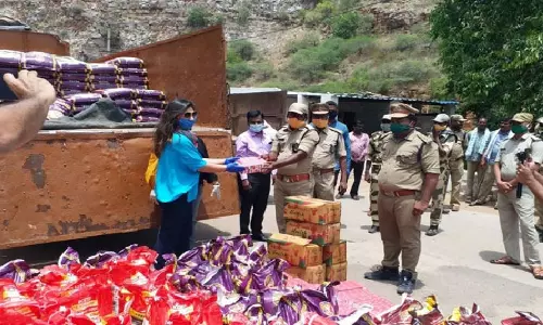 శ్రీశైలంలో ఉపాసన సేవా కార్యక్రమాలు