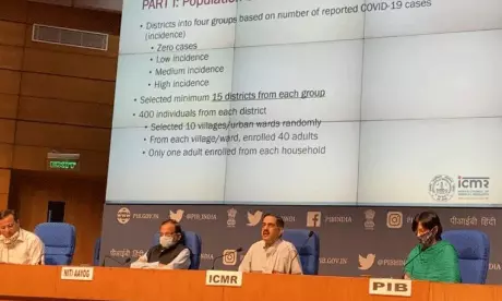 దేశంలో కమ్యూనిటీ ట్రాన్స్మిషన్ లేదు : ఐసిఎంఆర్