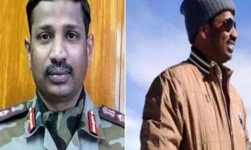 హకీంపేటకు చేరుకున్న సంతోష్ బాబు‌ పార్థివదేహం