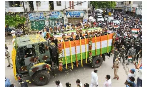 Colonel Santosh Babu:సాహసధీరునికి జనగణమన జేజేలు!