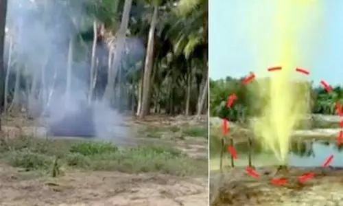 గ్యాస్ లీక్... జనాలు పరుగులు