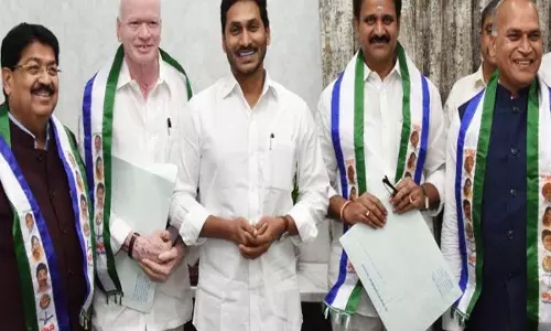 రాజ్యసభ ఎన్నికల్లో విజయం సాధించిన వైసీపీ అభ్యర్థులు