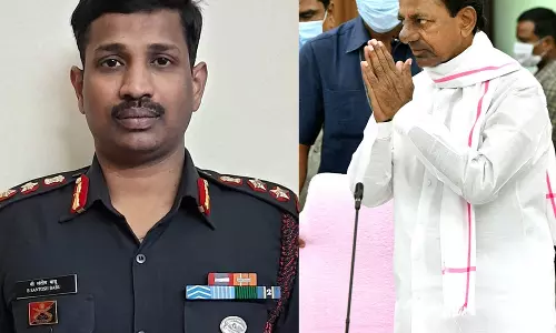 కల్నల్ సంతోష్ బాబు కుటుంబానికి రూ.5 కోట్లు : సీఎం కేసీఆర్