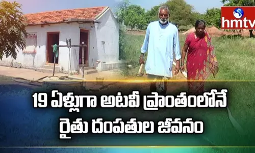 Old Couple Enjoying Farm Life: అడవిలో వనవాసం.. ఆరుగాలం వ్యవసాయం..