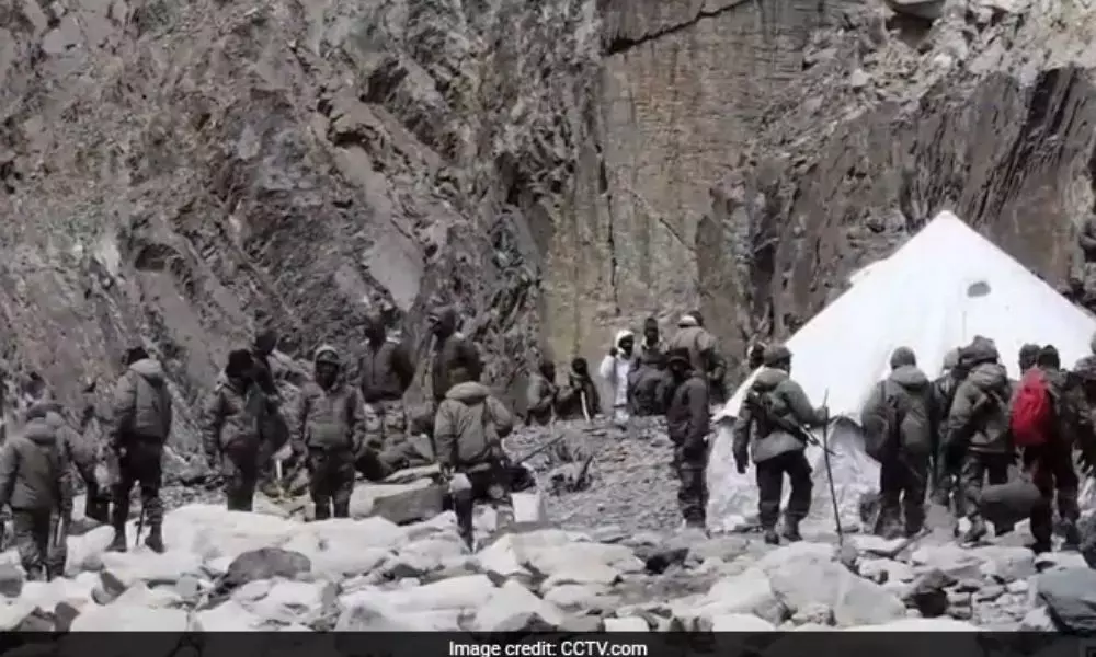 China Troops Stepped Back From Galvan Valley: తోక ముడిచిన చైనా బలగాలు