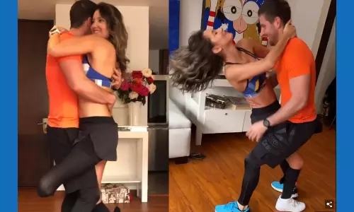 Former Miss Colombia Dances Again: ఆత్మవిశ్వాసం ఆమె సొంతం..కాలు తొలగించిన కొద్దిరోజులకే నృత్యం! Former Miss Colombia Dances Again: ఆత్మవిశ్వాసం ఆమె సొంతం..కాలు తొలగించిన కొద్దిరోజులకే నృత్యం!