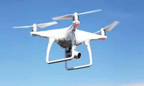 Campaign with Drone on Coronavirus: కరోనాపై డ్రోన్ తో ప్రచారం.. తమిళనాడు పోలీసులు వినూత్న నిర్ణయం