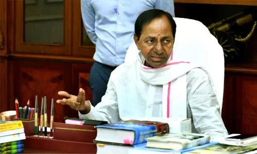 CM KCR praised two teachers for promoting plantation : ఇద్దరు అధ్యాపకులకు సీఎం ప్రశంసలు