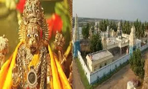 Antarvedi Lakshmi Narasimha Swamy: రక్తావలోచనుడు అనే రాక్షసుడు తపస్సు చేసిన ఒడ్డు ఏదో తెలుసా? Antarvedi Lakshmi Narasimha Swamy: రక్తావలోచనుడు అనే రాక్షసుడు తపస్సు చేసిన ఒడ్డు ఏదో తెలుసా?